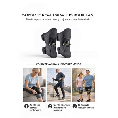 Rodillera Inteligente Kynetic con Soporte de Resorte